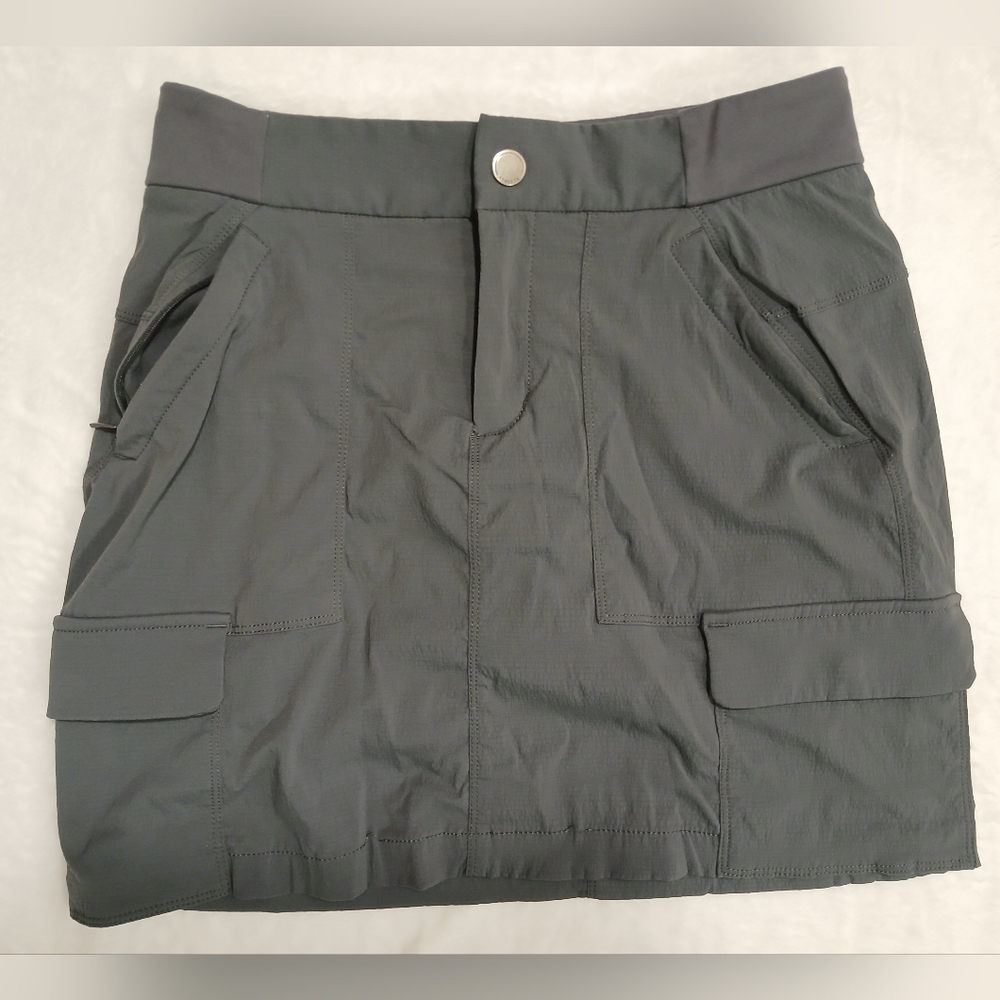 Athleta Gray Mini Skirt,  Size 28" W